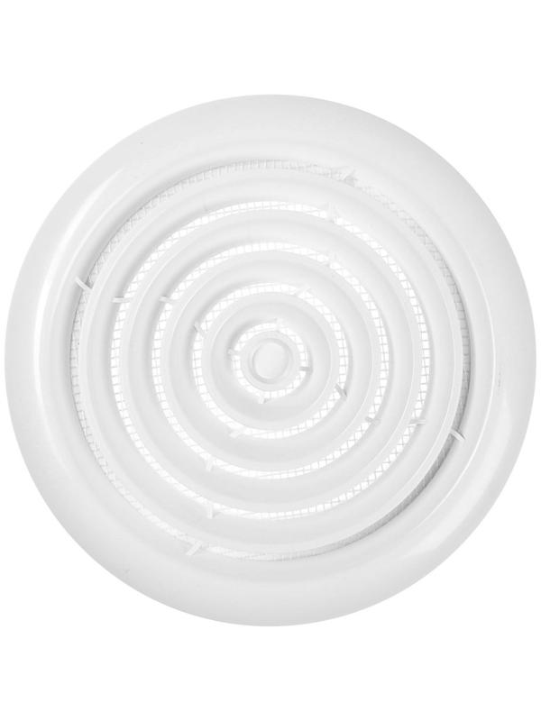 Диффузор ERA 10DK, приточно-вытяжной со стопорным кольцом и фланцем, d=100 мм