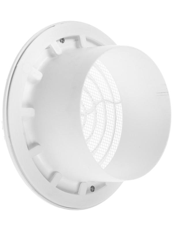 Диффузор ERA 10DK, приточно-вытяжной со стопорным кольцом и фланцем, d=100 мм