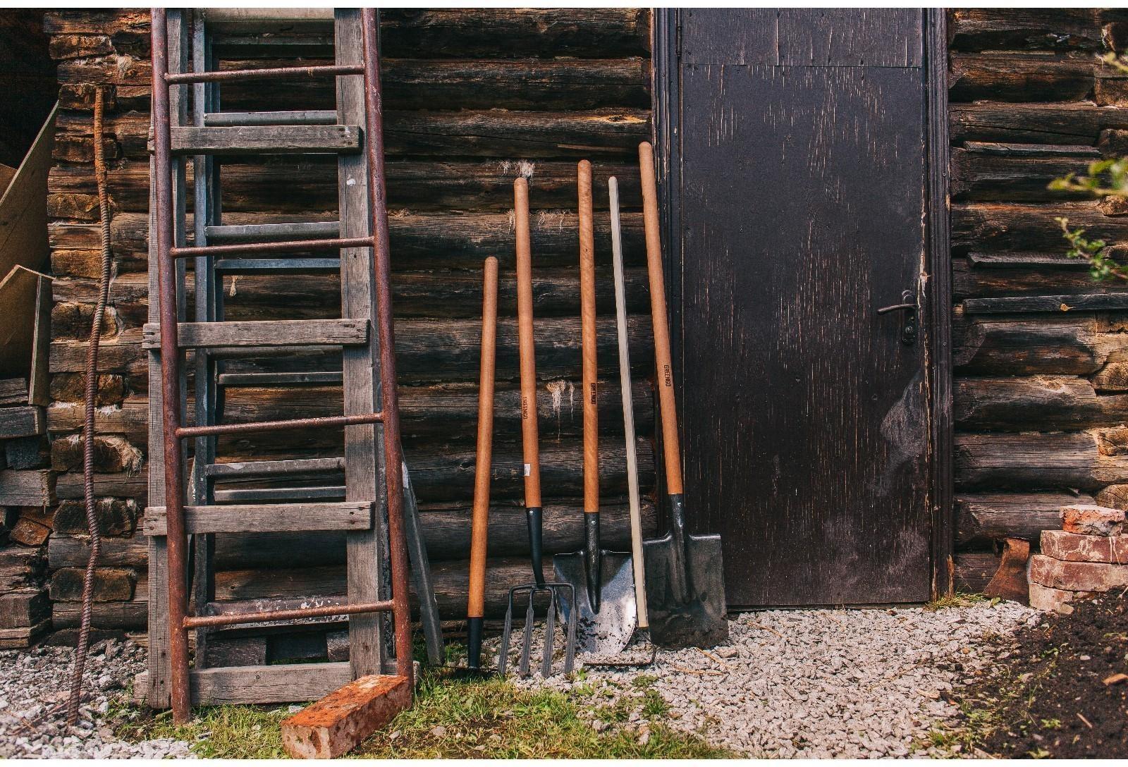 Вилы копальные, 4-рогие, деревянный черенок, «Премиум»