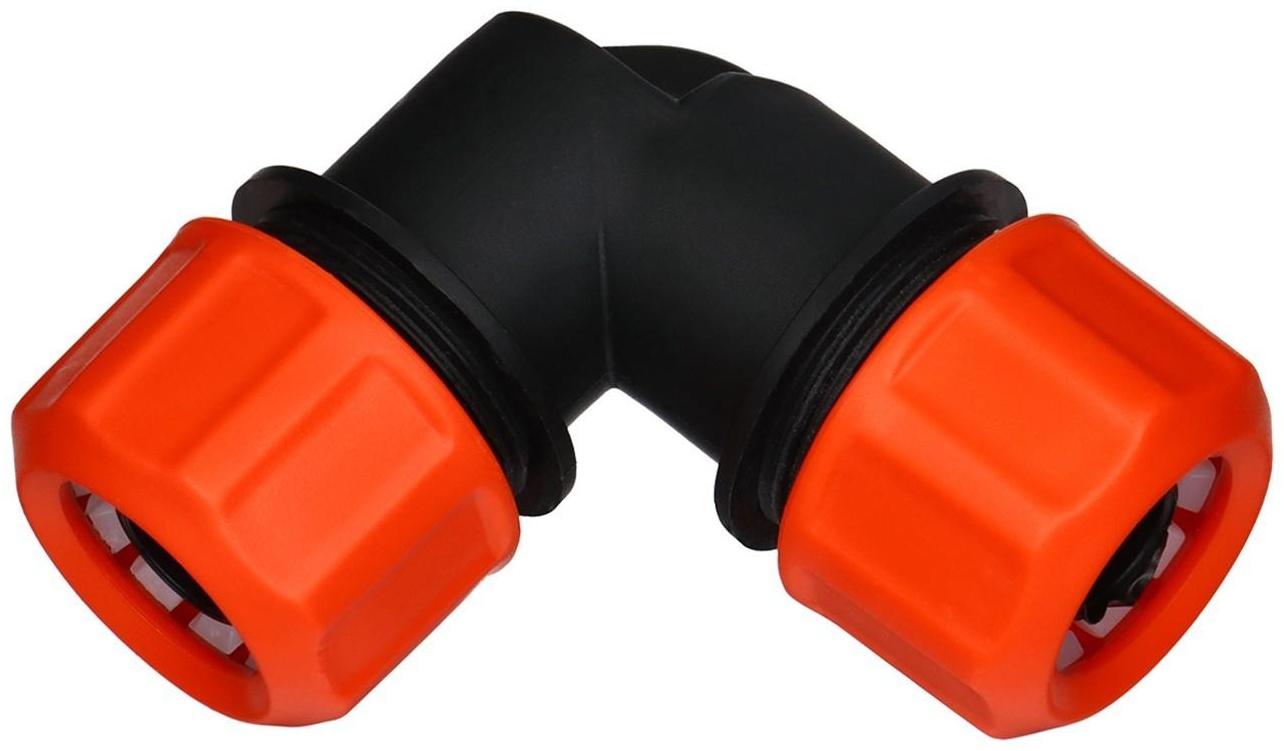 Соединитель L-образный, цанговый, 1/2