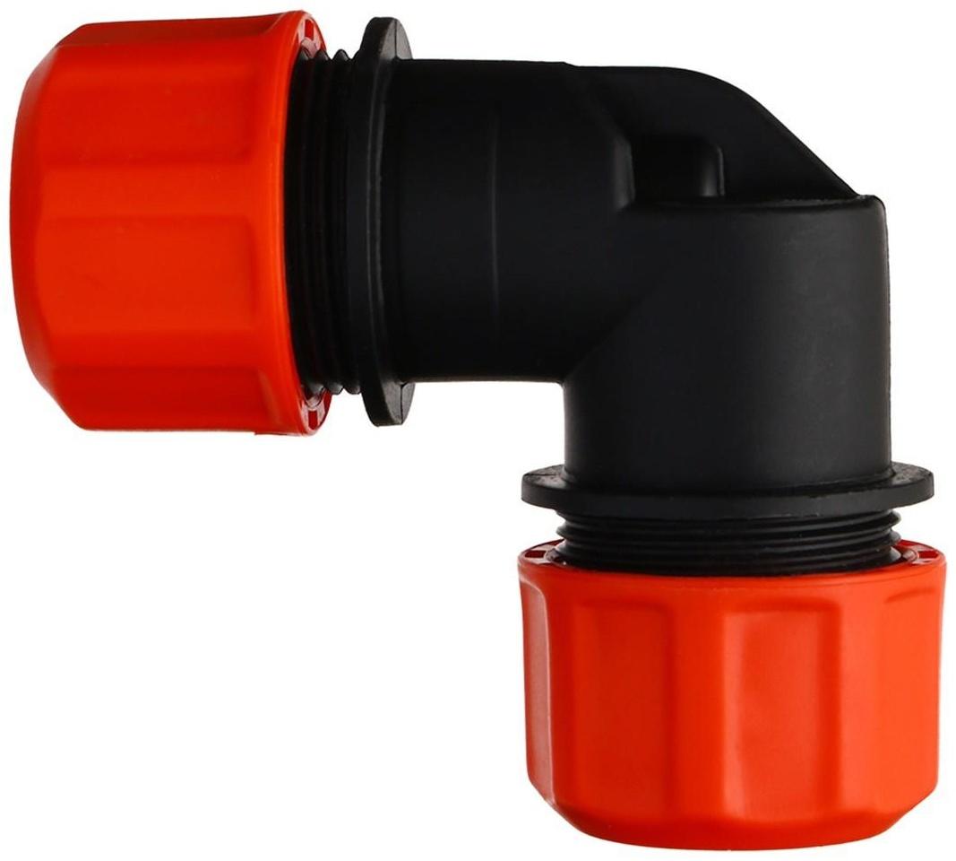 Соединитель L-образный, цанговый, 1/2