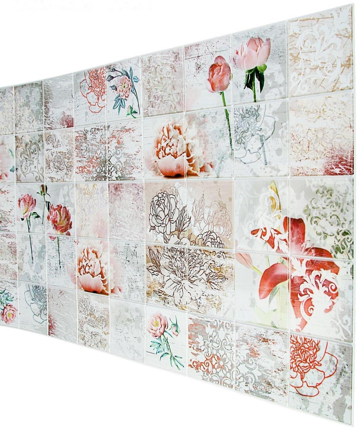 Панель ПВХ плитка Романтика 485х960