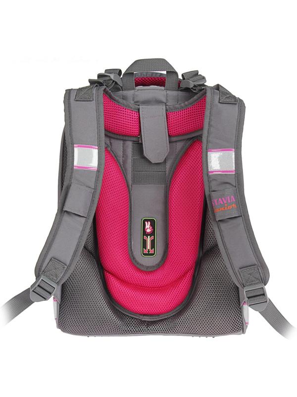 Рюкзак каркасный школьный 36 х 28 х 16 см, эргономичная спинка, Stavia 