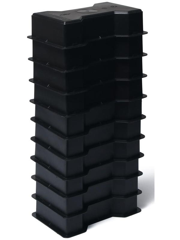 Форма для тротуарной плитки «Катушка», 22.5 × 13.5 × 5.6 см, гладкая, Ф11008, 1 шт.