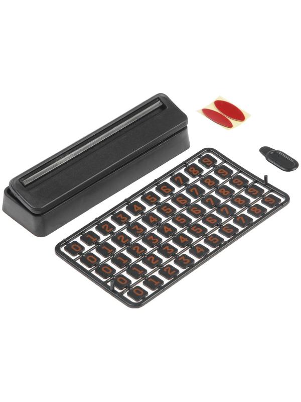 Табличка Cartage для номера телефона, черный