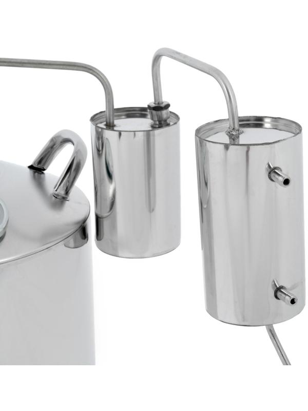 Дистиллятор, 16 л, горло 8 см, термометр