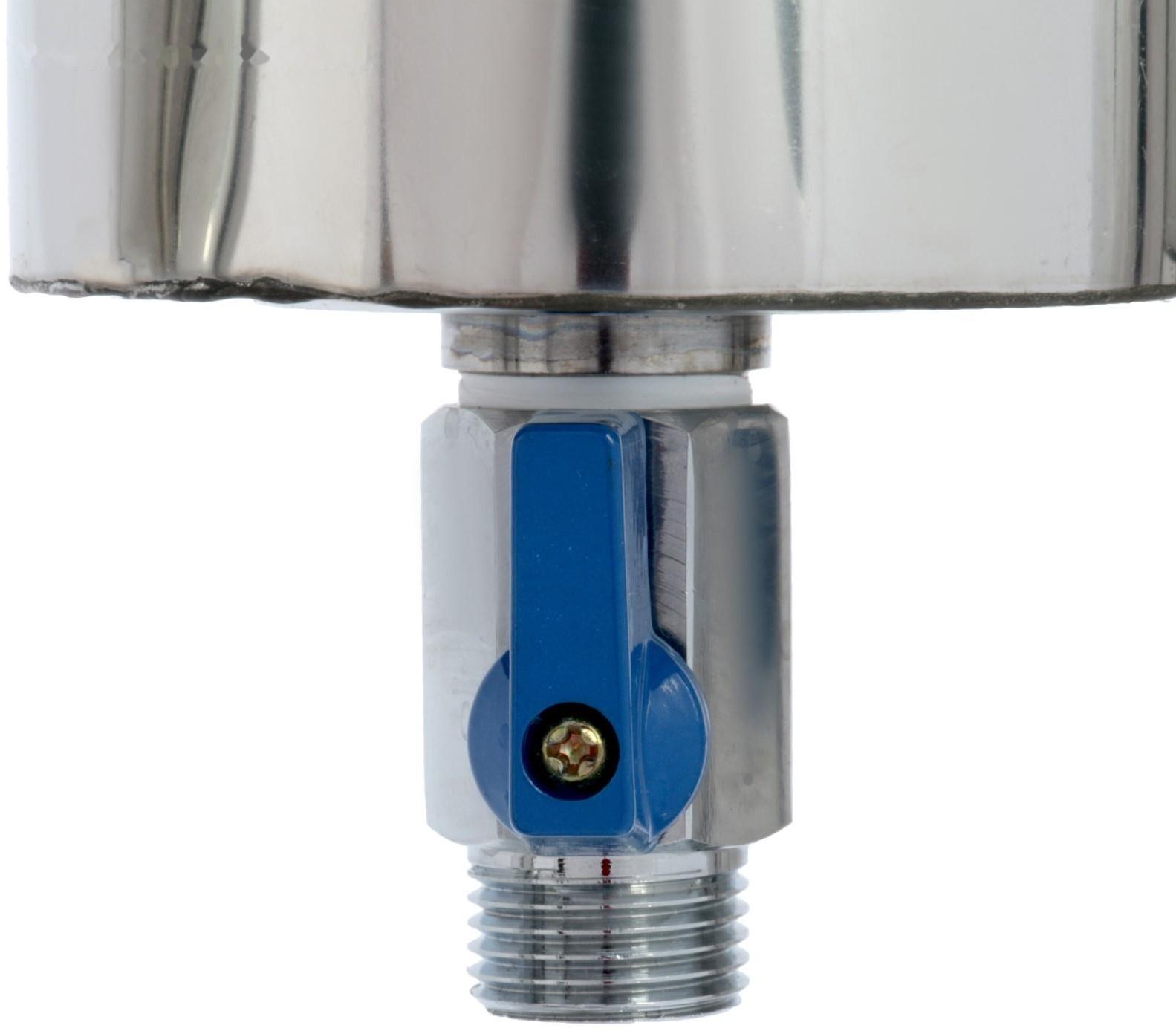 Дистиллятор «Лидер-3», 12 л, большой разборный сухопарник со сливом, термометр