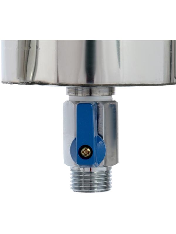 Дистиллятор «Лидер-3», 12 л, большой разборный сухопарник со сливом, термометр