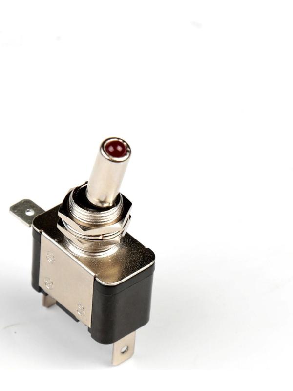 Тумблер, без крышки с LED-подсветкой, МИКС