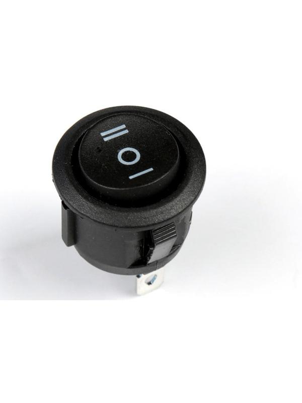 Кнопка - выключатель, трехпозиционный, без подсветки