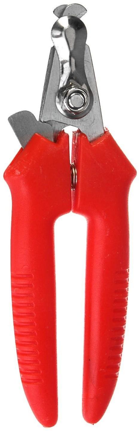 Когтерез боковой малый с прямыми ручками, 12 х 4 х 1 см, эконом, микс цветов