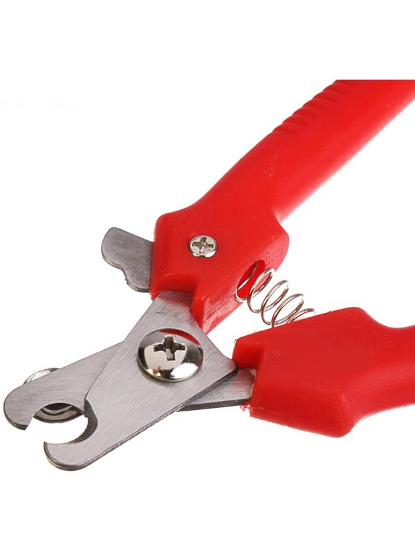 Когтерез боковой малый с прямыми ручками, 12 х 4 х 1 см, эконом, микс цветов