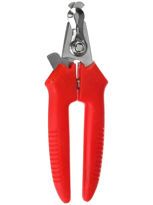 Когтерез боковой малый с прямыми ручками, 12 х 4 х 1 см, эконом, микс цветов