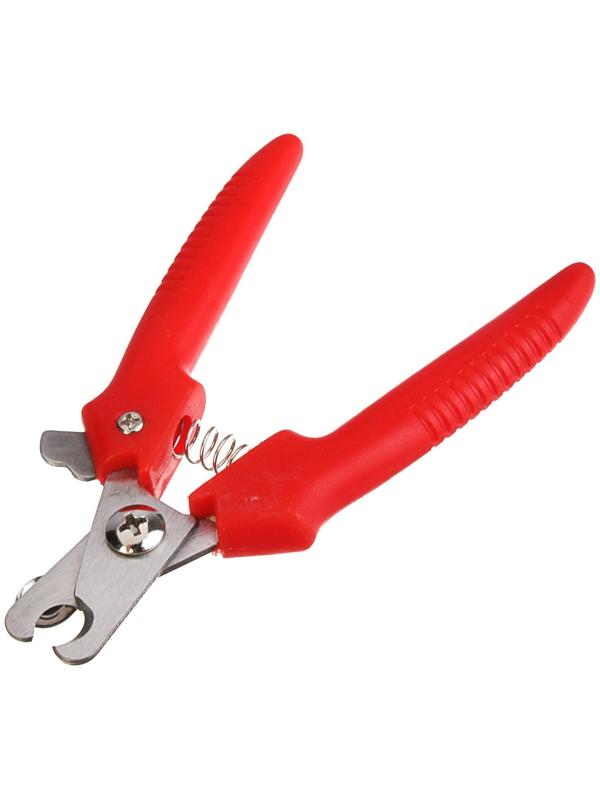 Когтерез боковой малый с прямыми ручками, 12 х 4 х 1 см, эконом, микс цветов