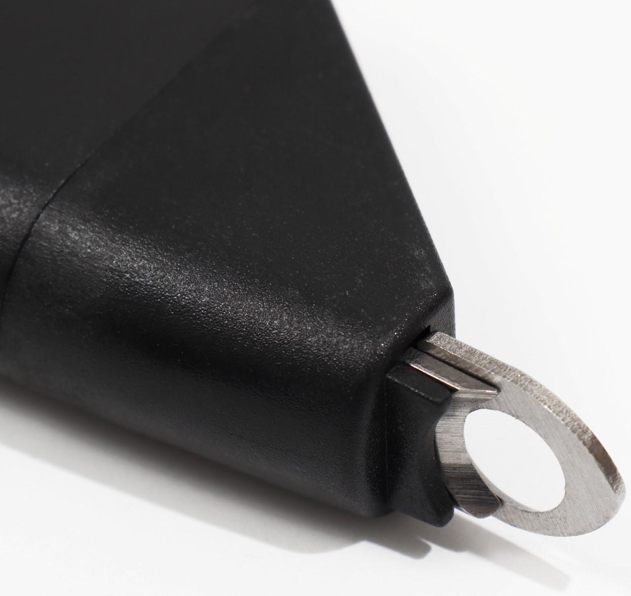 Когтерез-гильотина с нескользящей ручкой, 13,5 х 8 х 2 см, эконом, микс цветов