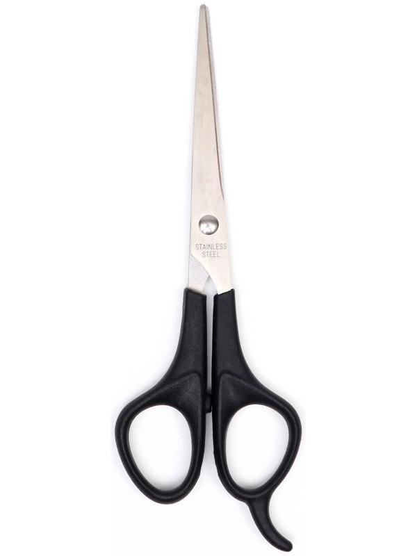 Ножницы для стрижки собак и кошек, пластиковые ручки, микс цветов