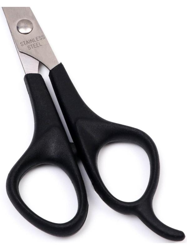 Ножницы для стрижки собак и кошек, пластиковые ручки, микс цветов