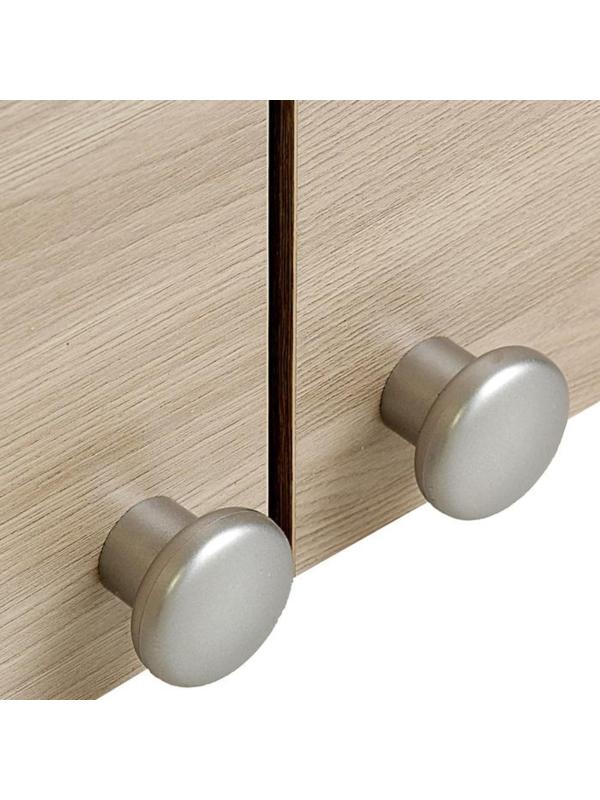 Шкаф навесной, 800 × 290 × 626, Ясень шимо темный/Ясень шимо светлый