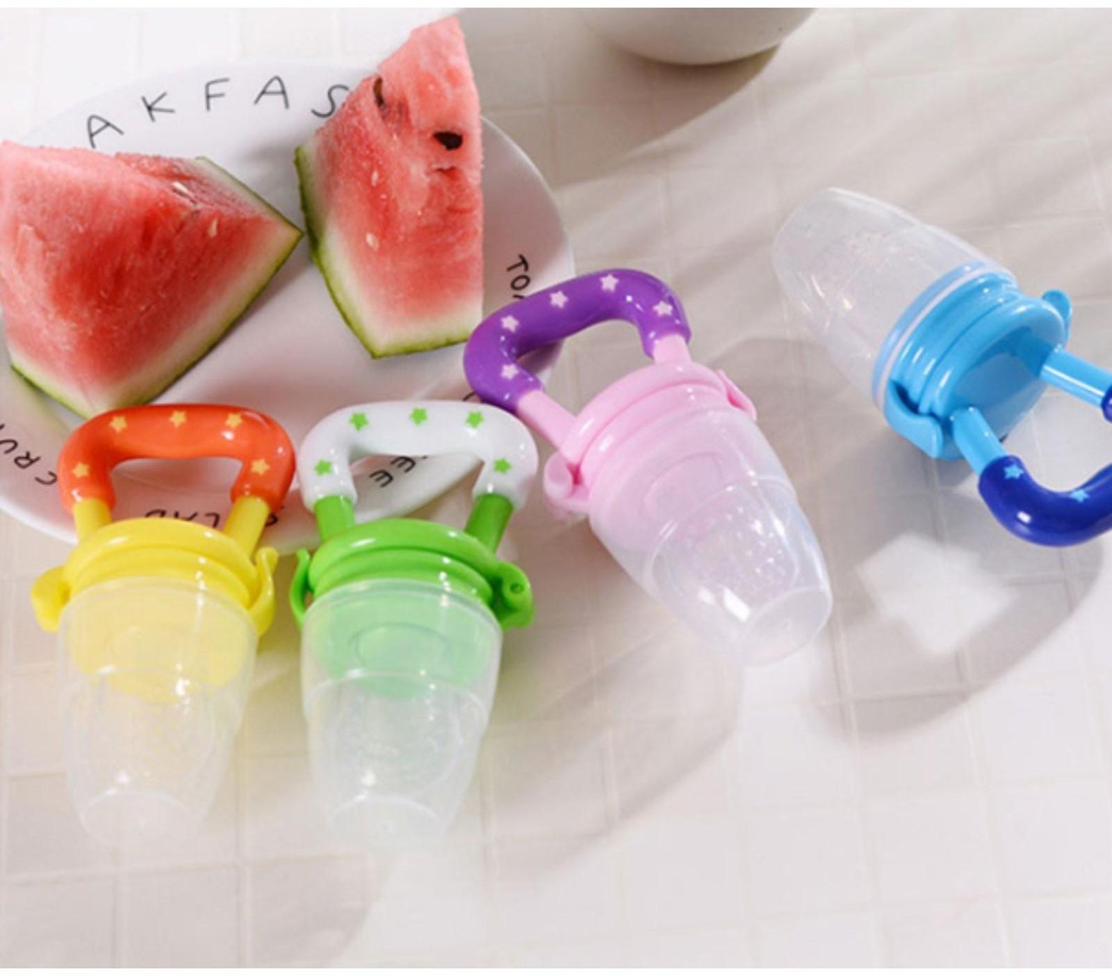 Ниблер для прикорма, с силиконовой сеточкой, цвет зеленый