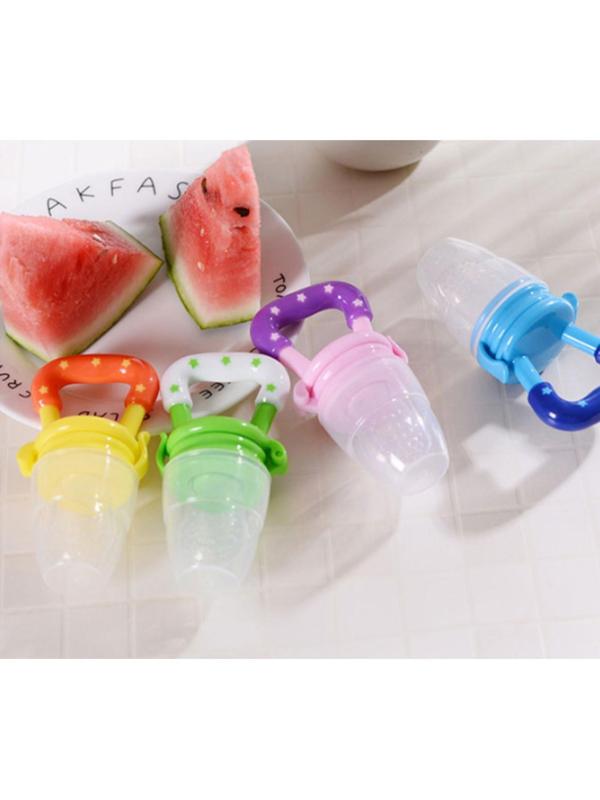 Ниблер для прикорма, с силиконовой сеточкой, цвет зеленый