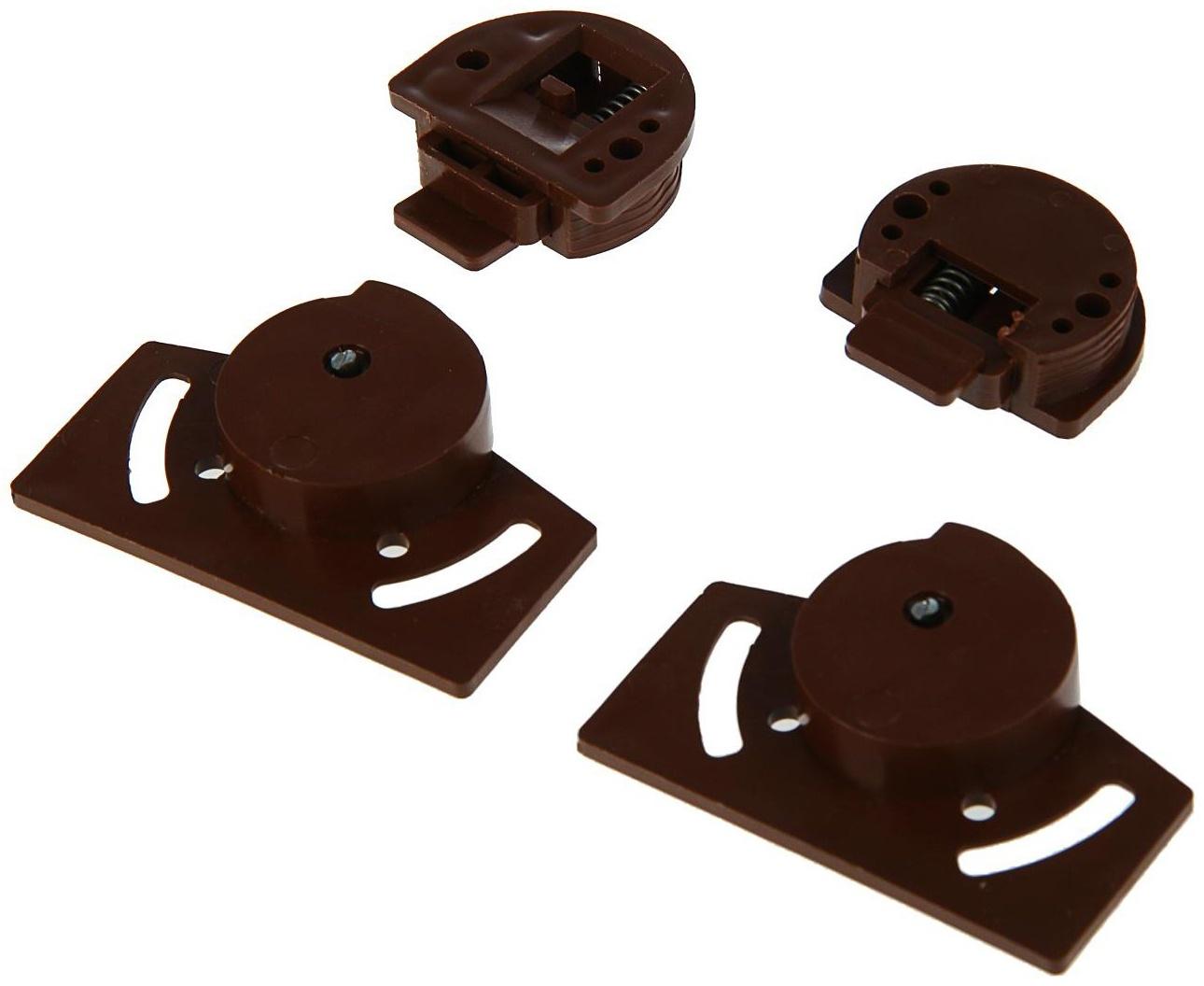 Комплект для шкафа купе, коричневый