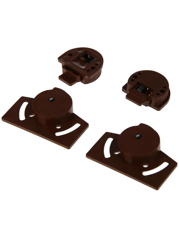 Комплект для шкафа купе, коричневый