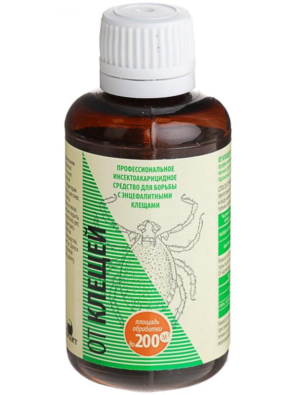 Средство от клещей, концентрат, флакон 50 мл в коробке