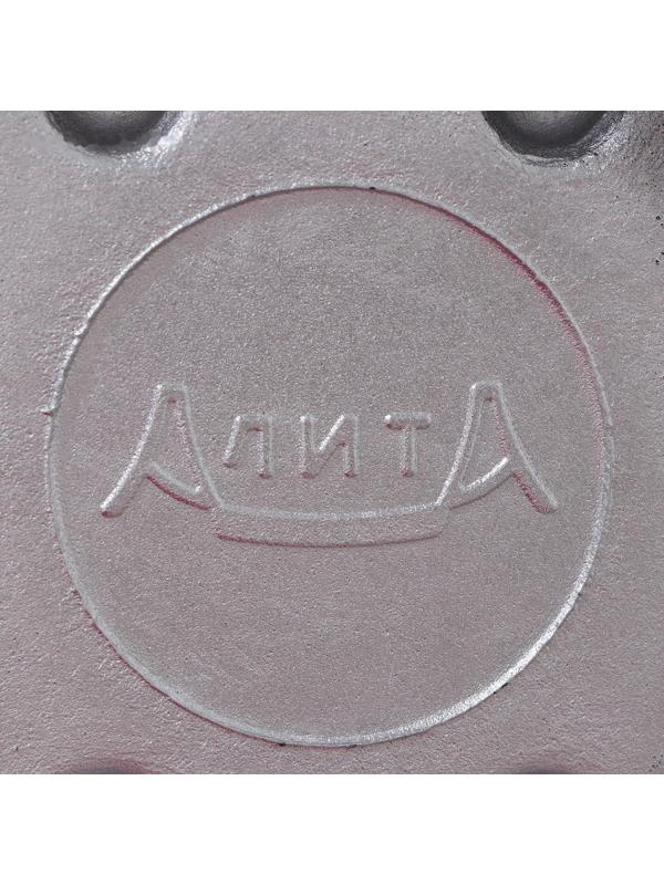 Сковорода «Оладница», d=23 см, пластиковая ручка, антипригарное покрытие, цвет чёрный