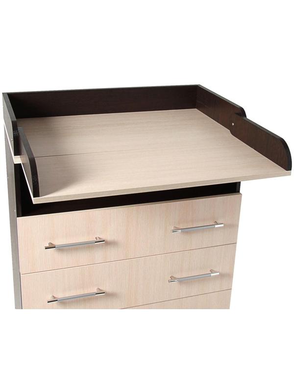 Комод Гермес, 1000х800х440(730), Венге/Дуб молочный