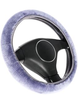 Оплетка TORSO, меховая, мультиразмерная, светло-серый