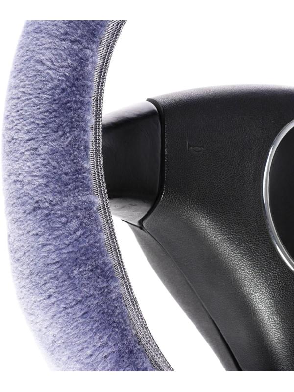 Оплетка TORSO, меховая, мультиразмерная, светло-серый