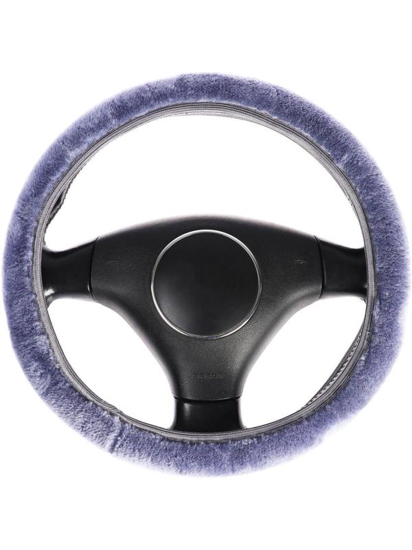 Оплетка TORSO, меховая, мультиразмерная, светло-серый