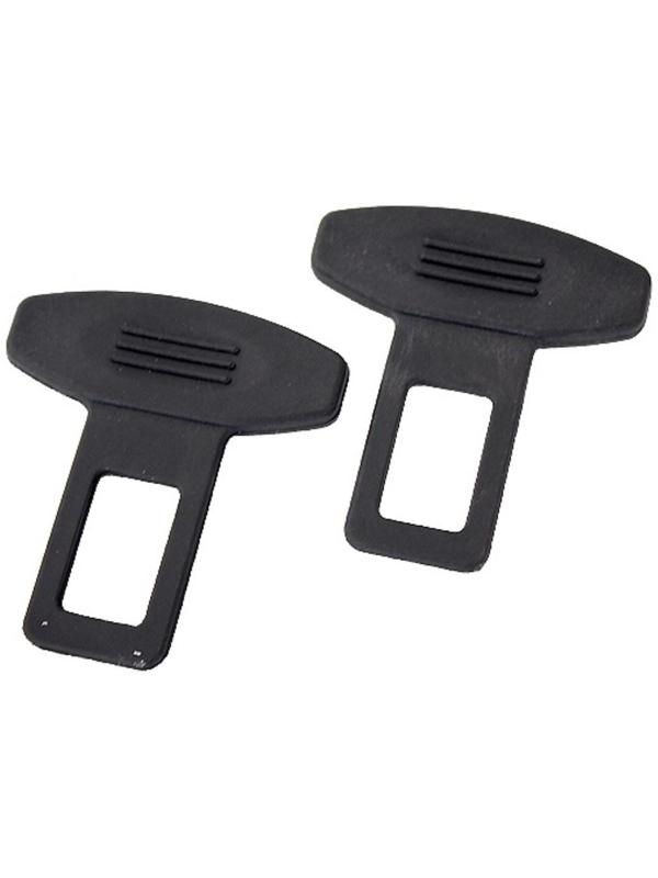 Заглушка замка ремня безопасности Nova Bright, пластиковая, набор 2 шт