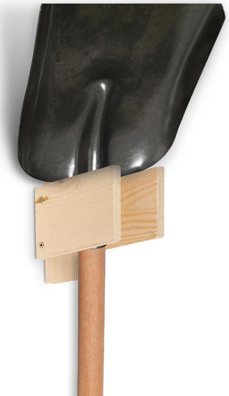 Держатель для садового инвентаря, настенный, под 1 инструмент