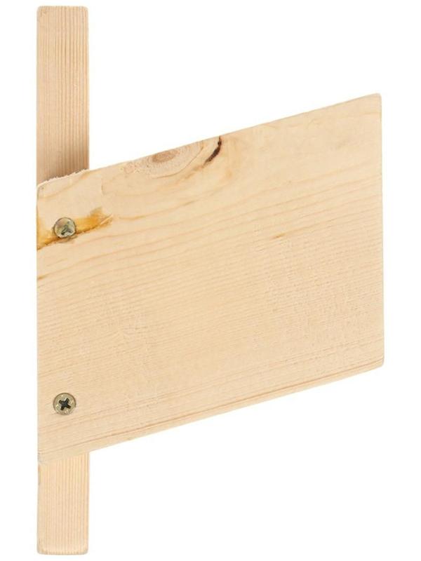 Держатель для садового инвентаря, настенный, под 1 инструмент