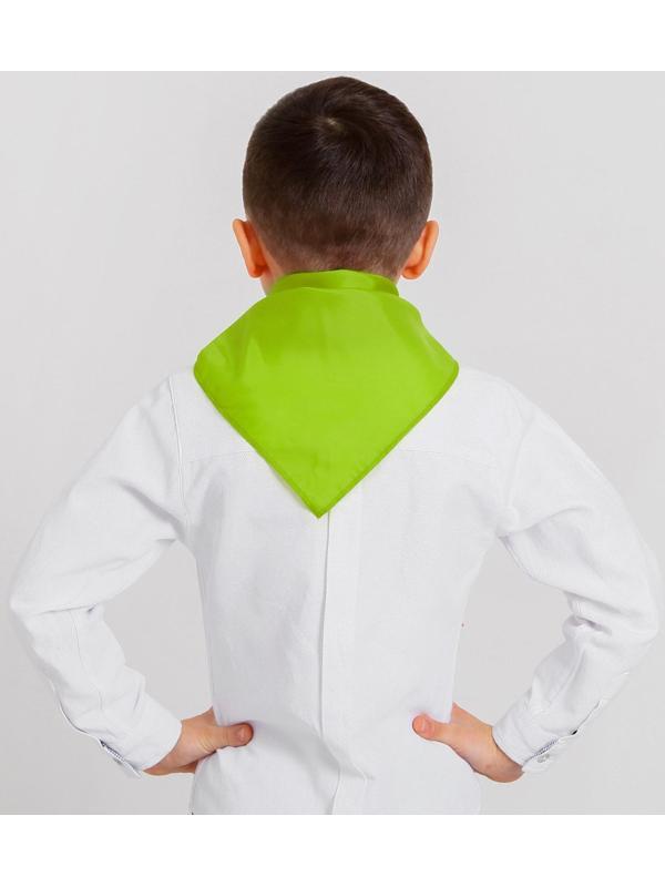 Галстук пионерский, цвет зелёный