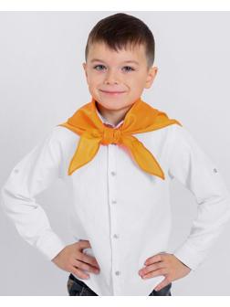 Галстук пионерский, цвет оранжевый