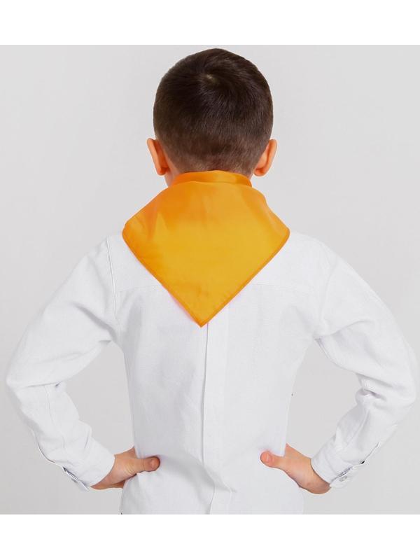 Галстук пионерский, цвет оранжевый