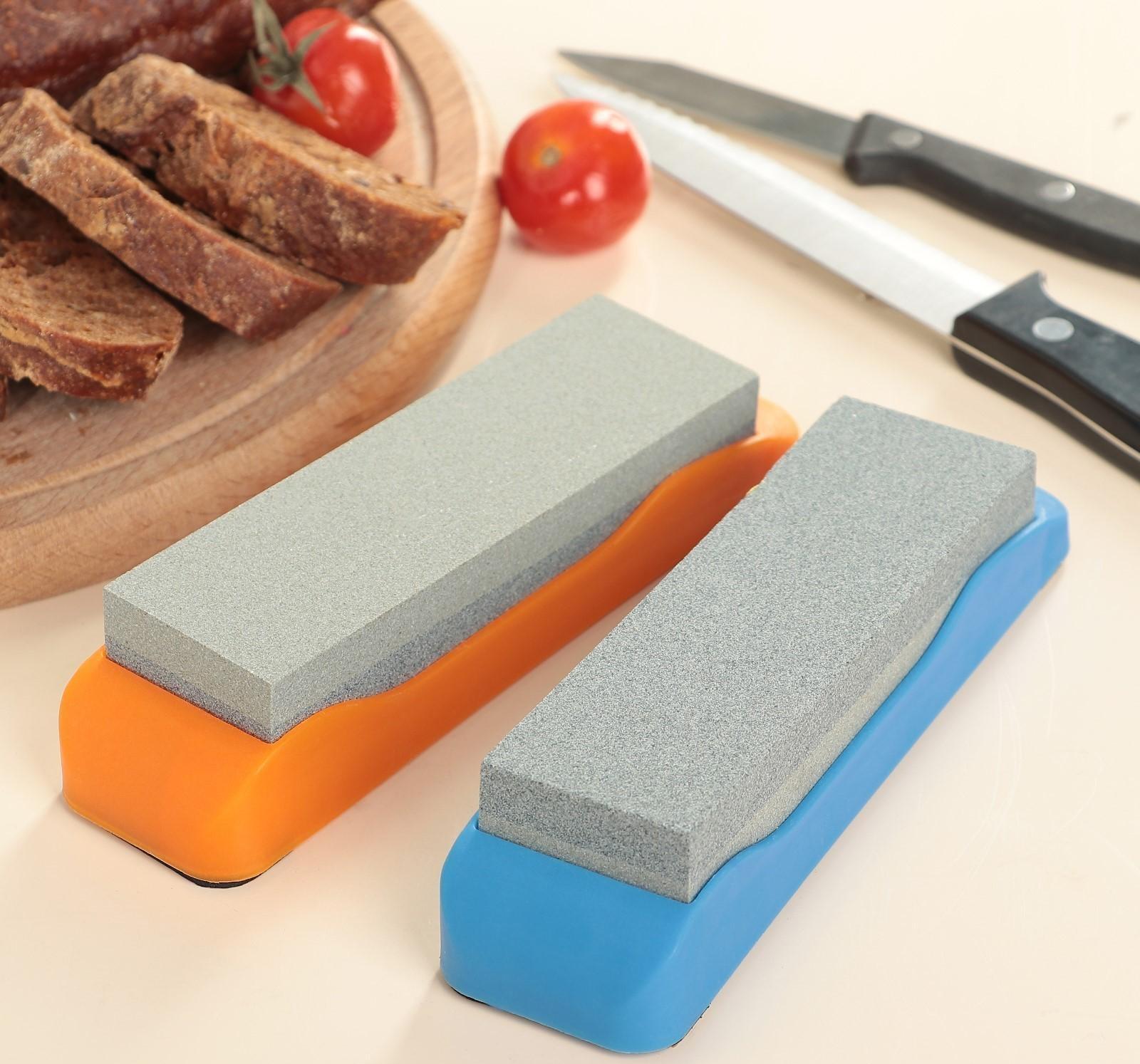 Точильный камень, 14,7 см, цвет МИКС