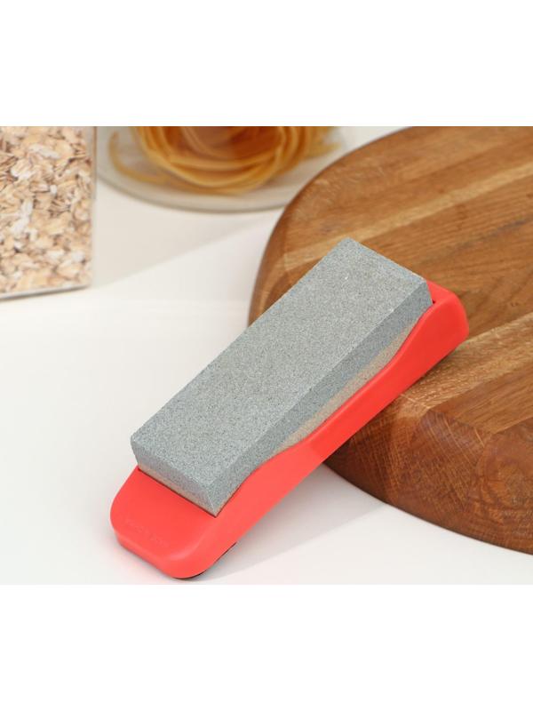 Точильный камень, 14,7 см, цвет МИКС