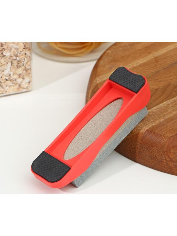 Точильный камень, 14,7 см, цвет МИКС