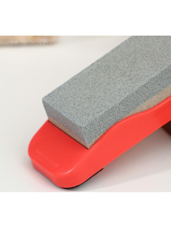 Точильный камень, 14,7 см, цвет МИКС