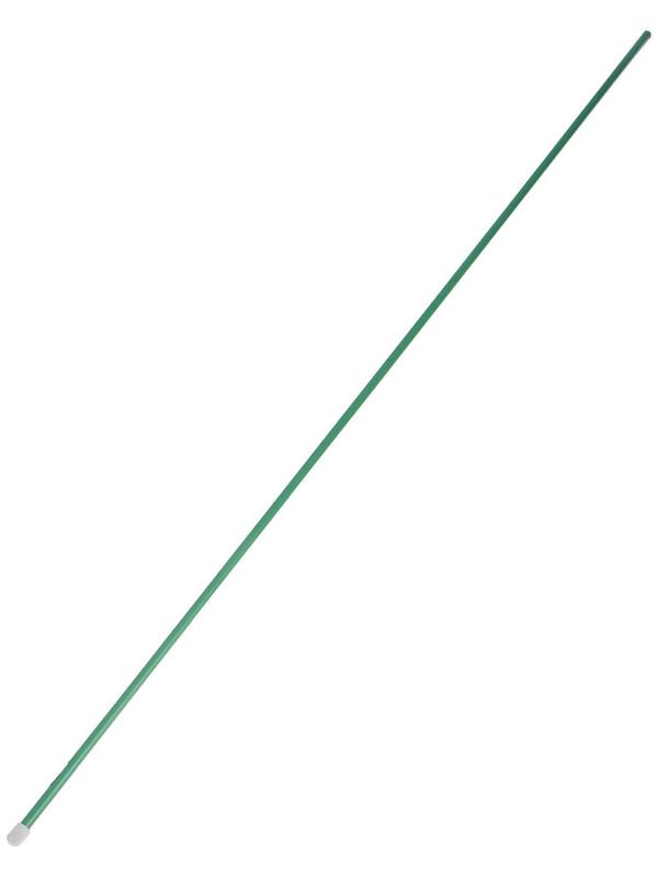Колышек для подвязки растений, h = 150 см, d = 1 см, металл, зелёный, Greengo