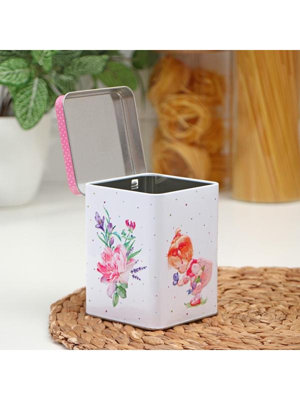 Банка для сыпучих продуктов «Прованс Весна», 860 мл