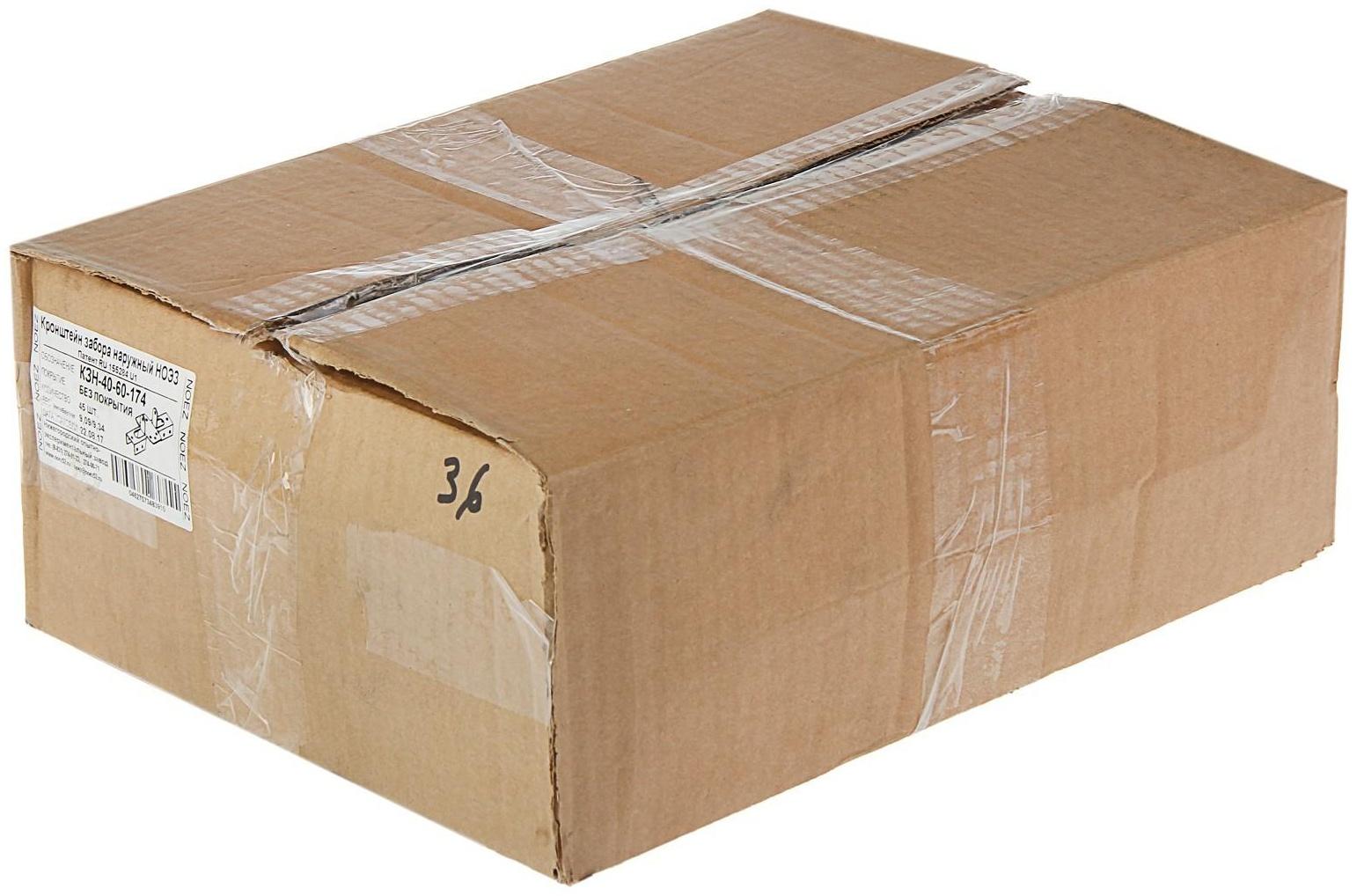 Кронштейн забора наружный КЗН-40-60-174, без покрытия