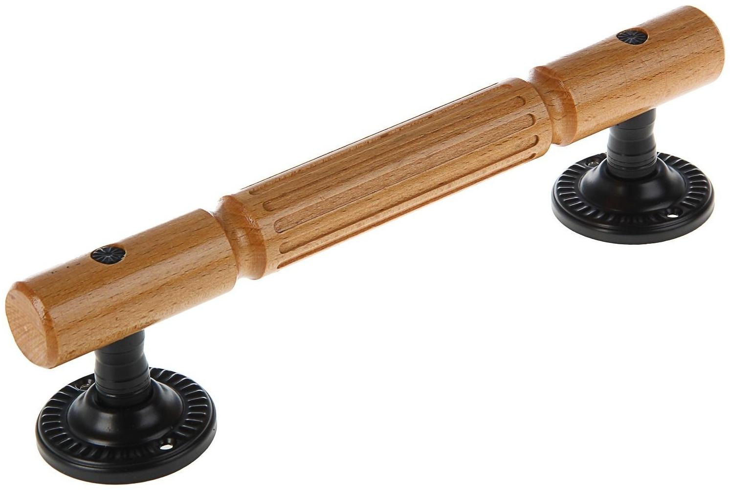 Ручка-скоба Винтаж-2 РС250-S, цвет черный матовый