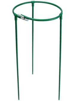 Кустодержатель, d = 30 см, h = 70 см, ножка d = 1 см металл, зелёный, троеножка