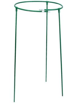 Кустодержатель, d = 50 см, h = 100 см, ножка d = 1 см, металл, зелёный, троеножка