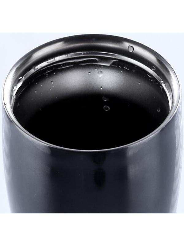 Термокружка, серия: City, 450 мл, сохраняет тепло 12 ч, 8 х 8х 21.5 см, чёрная