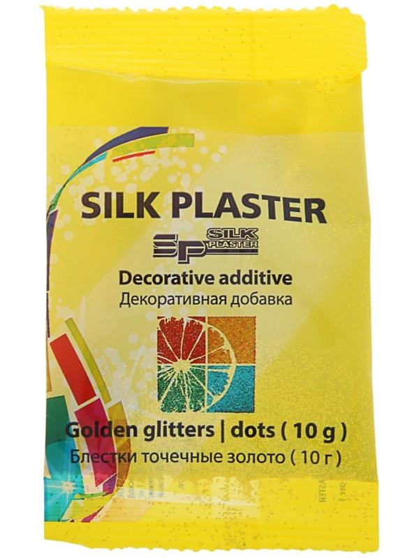Блестки Silk Plaster, точка, золотые